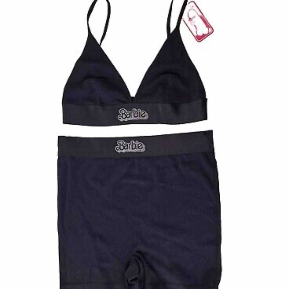 Primark Barbie Biker Shorts & Bralette
